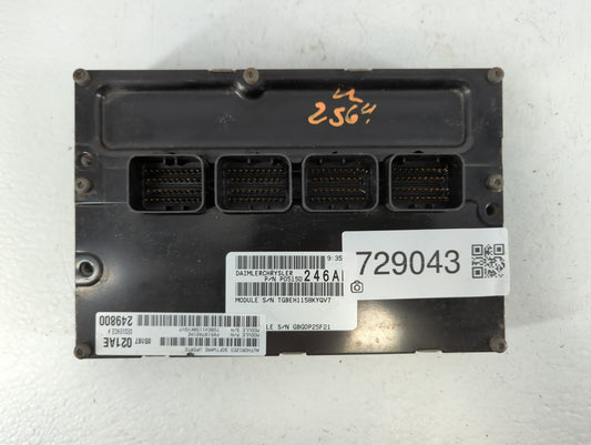 2008-2010 Chrysler 300 PCM Engine Control Computer ECU ECM PCU OEM P/N:P05187020AD P05150246AD Fits Fits 2008 2009 2010 OEM Used Auto Parts - Oemusedautoparts1.com