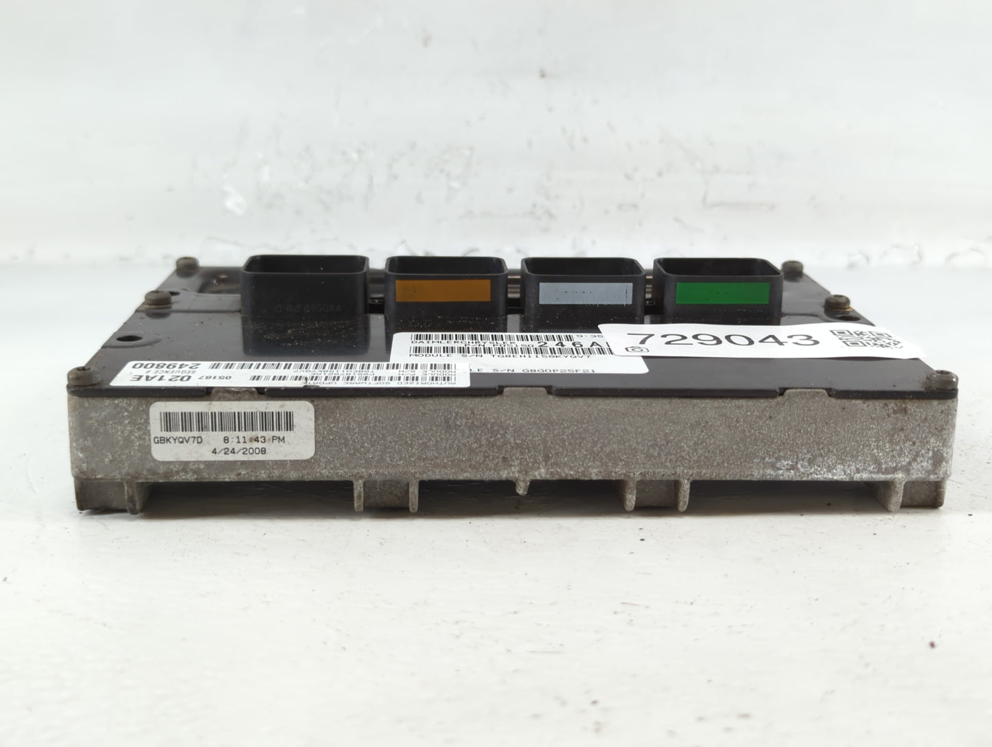 2008-2010 Chrysler 300 PCM Engine Control Computer ECU ECM PCU OEM P/N:P05187020AD P05150246AD Fits Fits 2008 2009 2010 OEM Used Auto Parts - Oemusedautoparts1.com