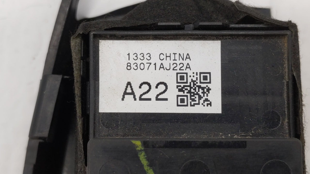 2013-2014 Subaru Legacy Driver Left Door Master Power Window Switch 200029