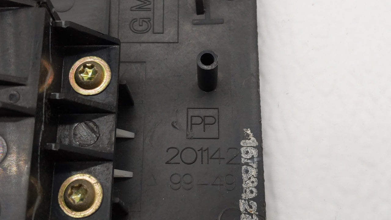 2000 Chevrolet Silverado 2500 Driver Left Door Master Power Window Switch