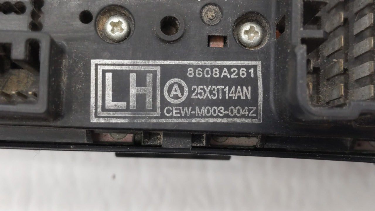 2014 Outlander Sport Driver Left Door Master Power Window Switch 200035