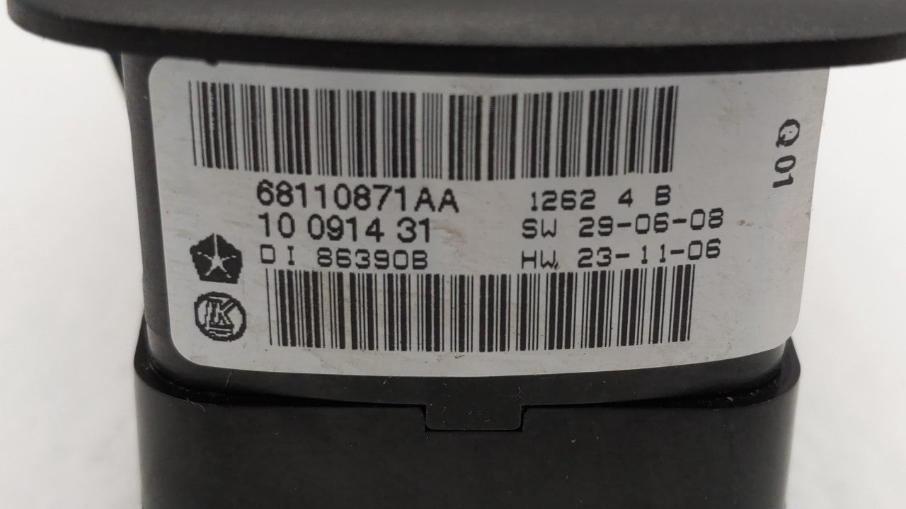 2012 Chrysler Town &amp Country Driver Left Door Master Power Window Switch 200038