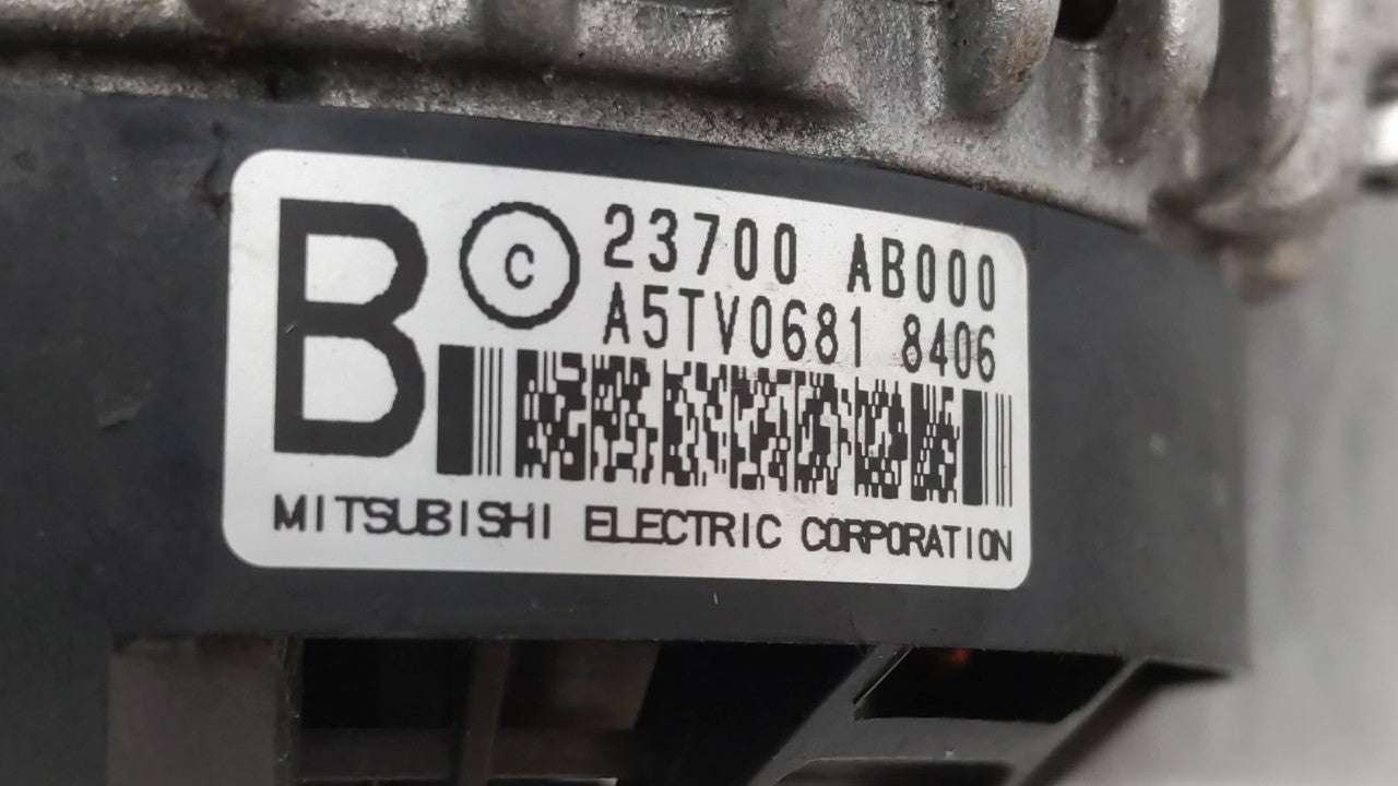 2017 Subaru Forester Alternator Generator Charging Assembly Engine Oem 200045