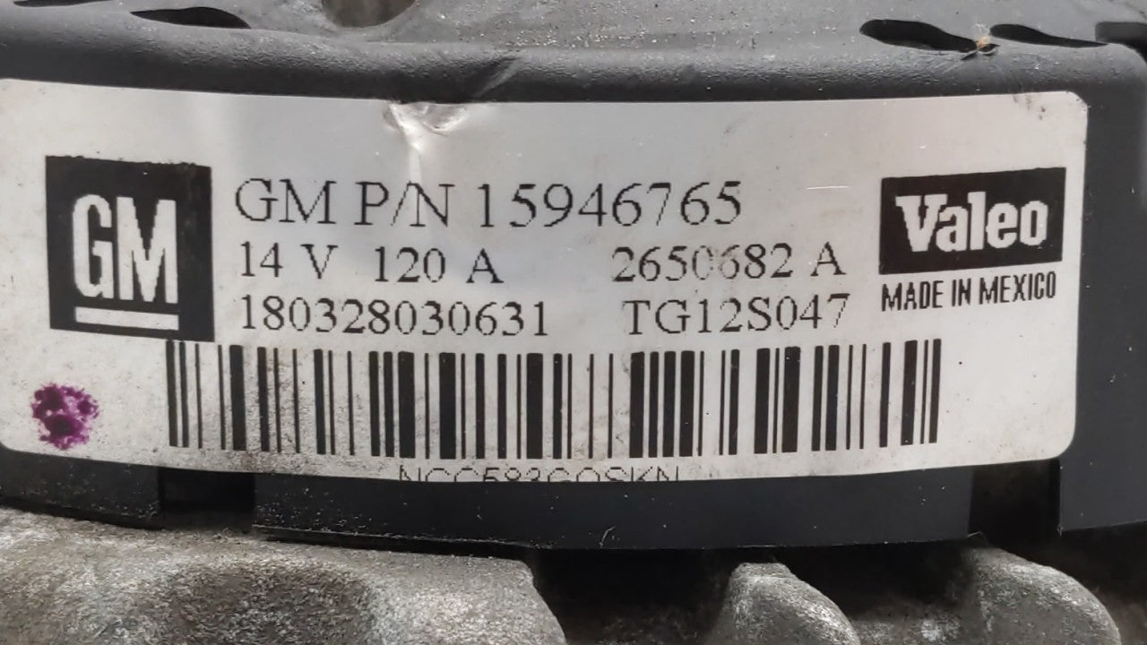 2007 Chevrolet Colorado Alternator Generator Charging Assembly Engine Oem 200048