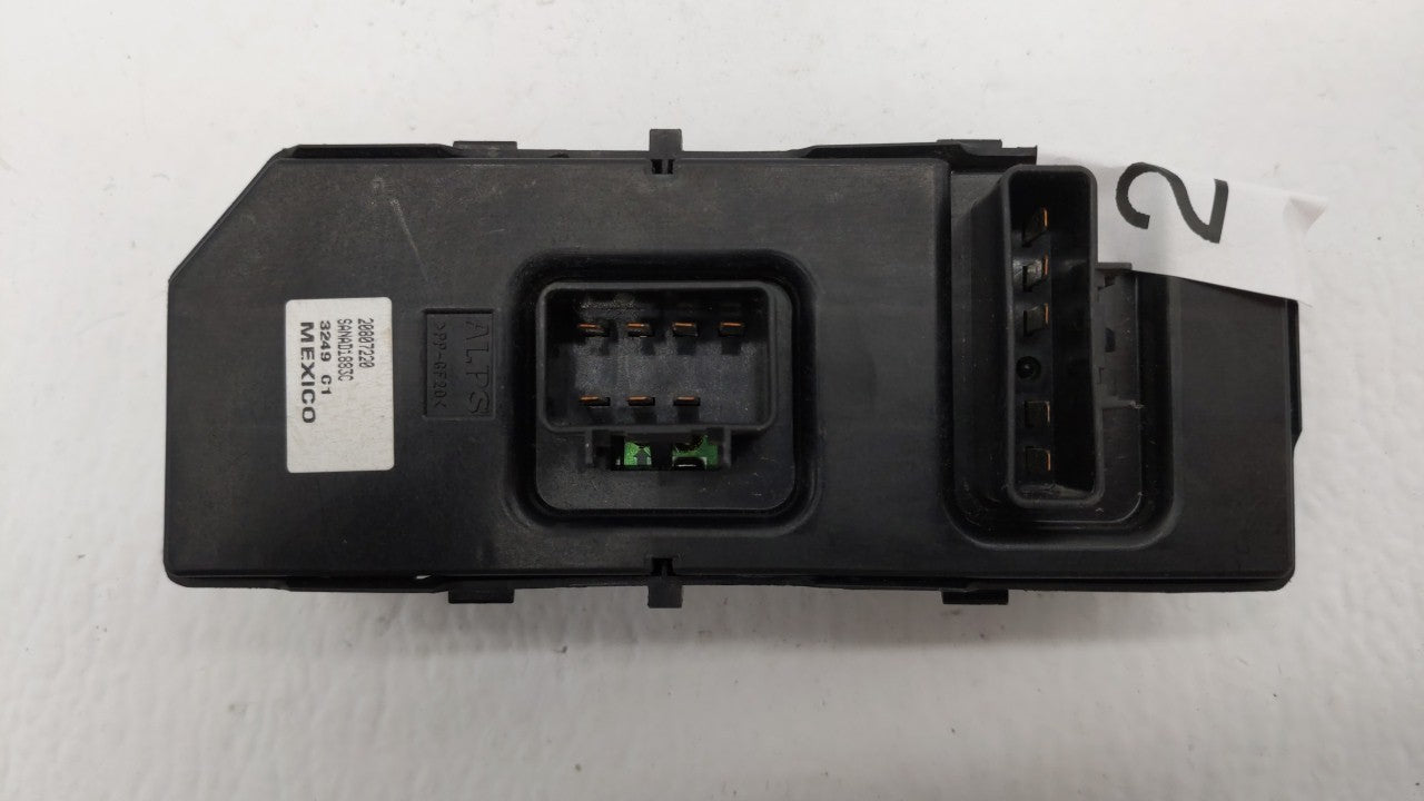 2010-2011 Chevrolet Malibu Driver Left Door Master Power Window Switch 200060