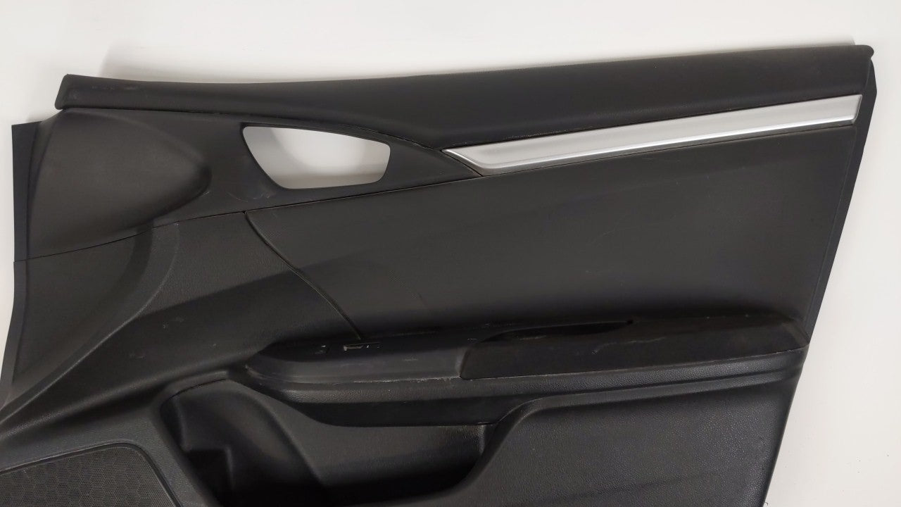 2017 Honda Civic Rear Right Passenger Interior Door Panel Trim 200063